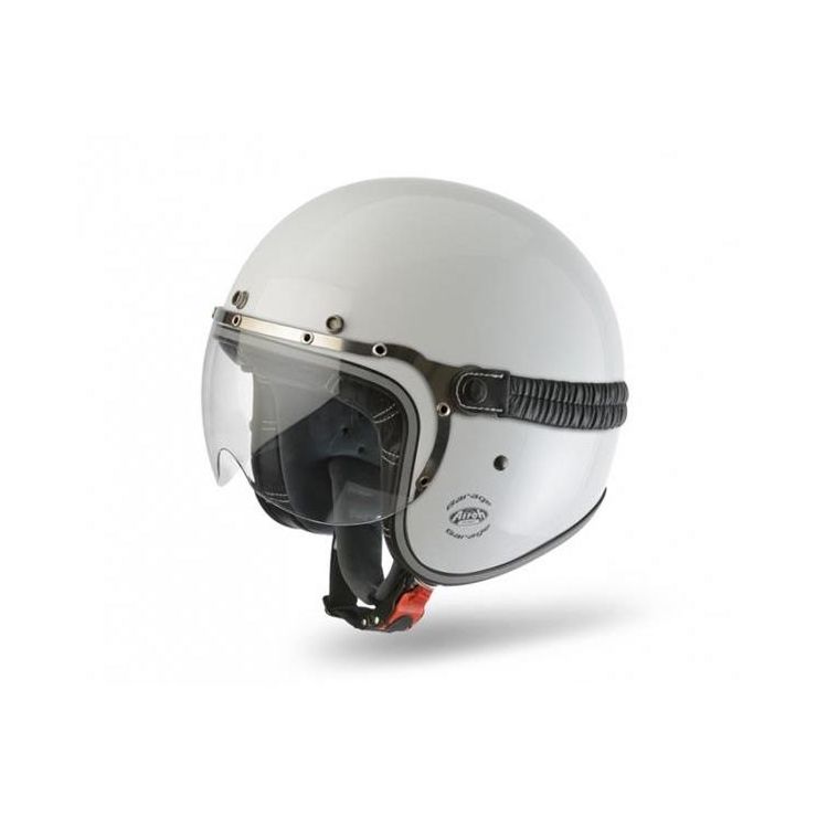 Airoh Garage Urban Jet Helmet - White Gloss